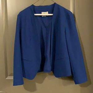 New - Ann Taylor Loft 3/4 Sleeve Blue Blazer - M